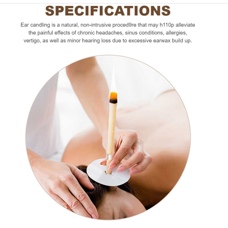 Ear Candle Supplier - Cheap Ear Wax Remove Pure Beeswax Hand-crafted Naturally OEM 10pcs