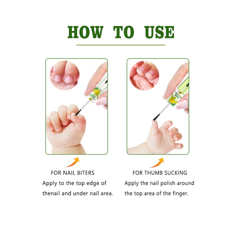 Anti-Nail Biting Supplier - Hot Trending NATURAL INGREDIENTS Child-Safe Bitter Treatment