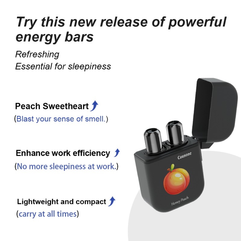 Energy Bar Factory - Trending Flip-Top Energy Bar Premium 6 Fruit Flavors Replaceable Core