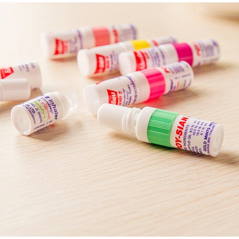 Energy Booster Supplier - Mint Scented Poy Sian Nasal Inhaler 6 Pack for Refreshment