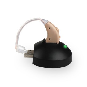 USB Hearing Aid Factory - High Value 2022 USB Rechargeable Ear Amplifier BTE Hearing Aid Headphone