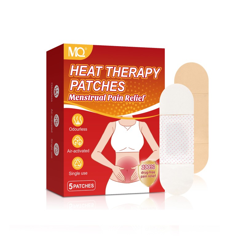 Menstrual Pain Patch Supplier - OEM ODM Menstrual Pain Relief Heating Pads Single-Use 5 Patches
