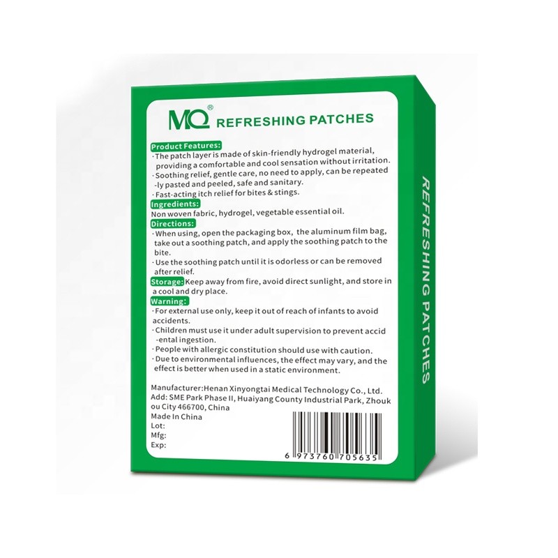 Insect Bite Patch Supplier - Summer Hot Sales Anti Mosquito Repellent Anti Itch Patch Herbal