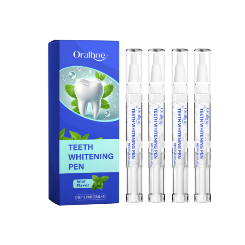 Teeth Whitening Pen Manufacturer - 4pcs White Teeth Whitening Pens Remove Stains Mint Flavor