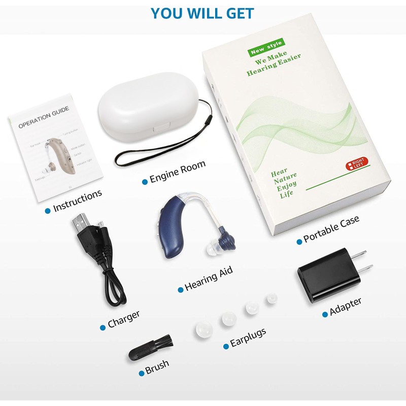 Rechargeable Hearing Aid Factory - Wholesale Factory Supply Low Price Sound Portable Rechargeable