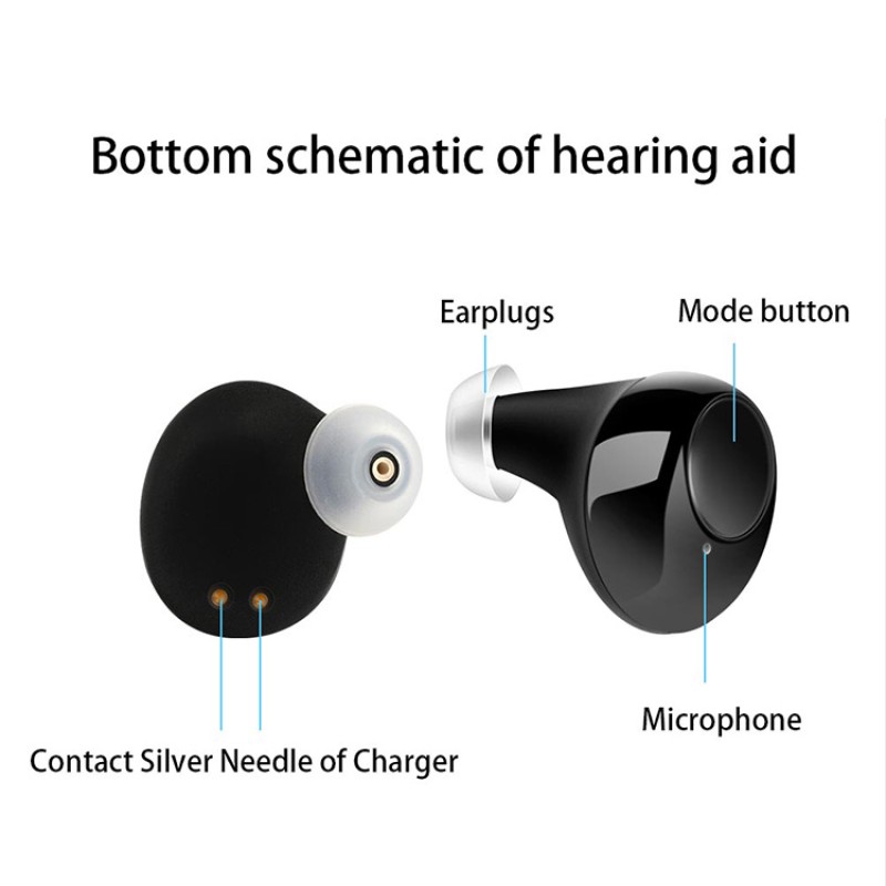 Ear Amplifier Supplier - High Quality Ear Amplifier Mini Digital Invisible Rechargeable with Charger
