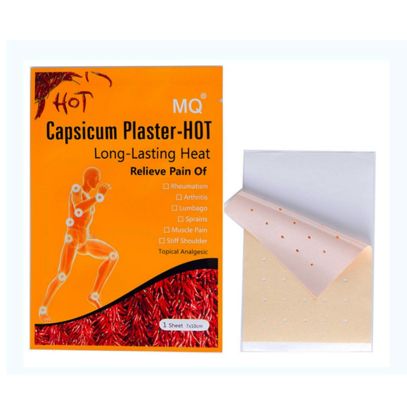 Capsicum Plaster Manufacturer - Capsicum Plaster Hot Pain Relief 8 Pieces/Bag Wholesale Cheap
