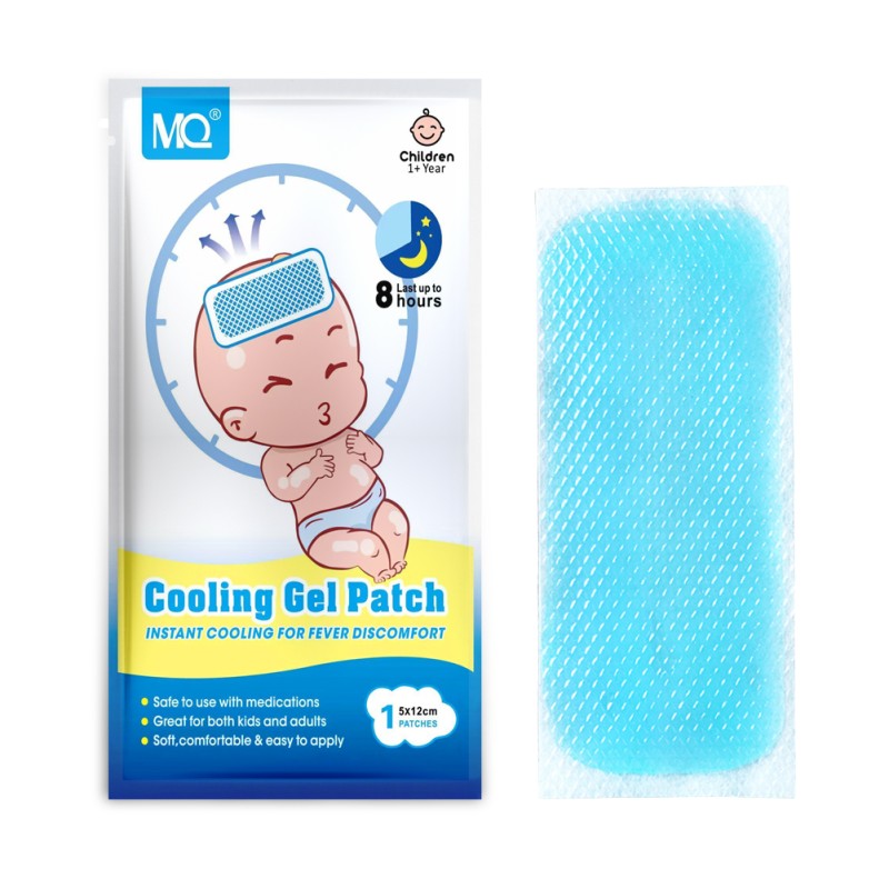 Cooling Patch Manufacturer - Medical Grade Gel Fever Patch for Baby Adults Long Lasting Cool