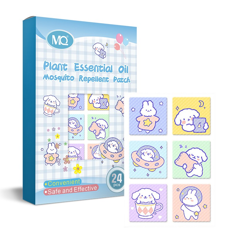 Mosquito Repellent Factory - High Quality Summer Baby Prevent Mosquito Bites Cartoon 24pcs/Box