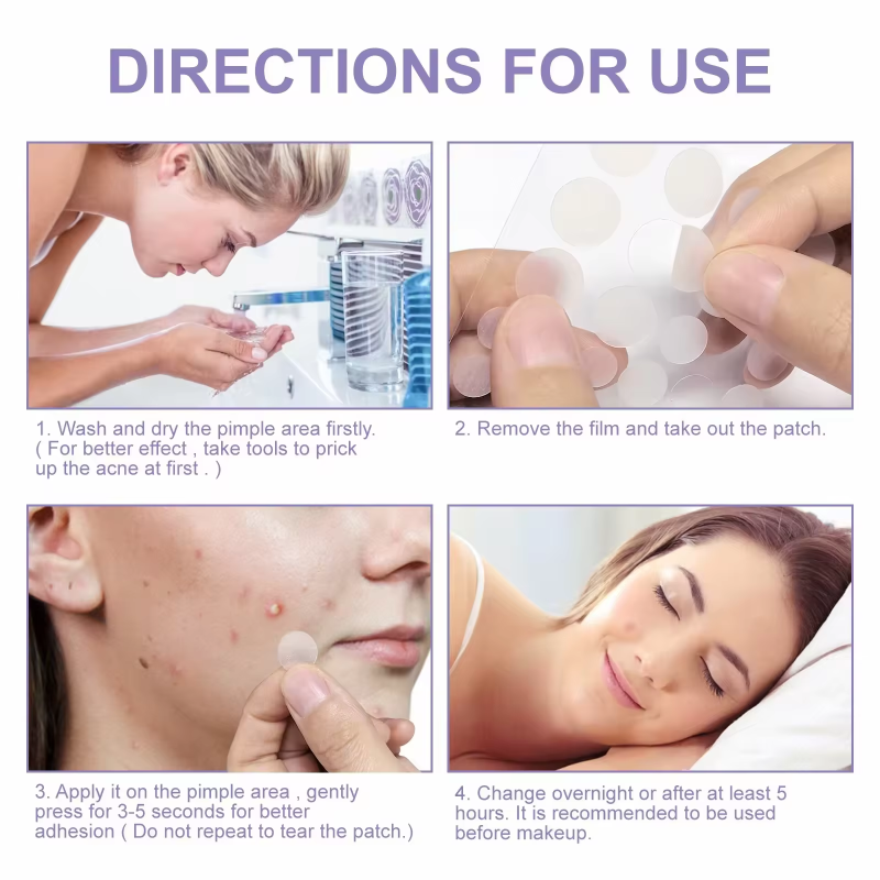 Acne Stickers Manufacturer - Hot Trending Product OEM Acne Stickers Pimple Patch Tea Tree