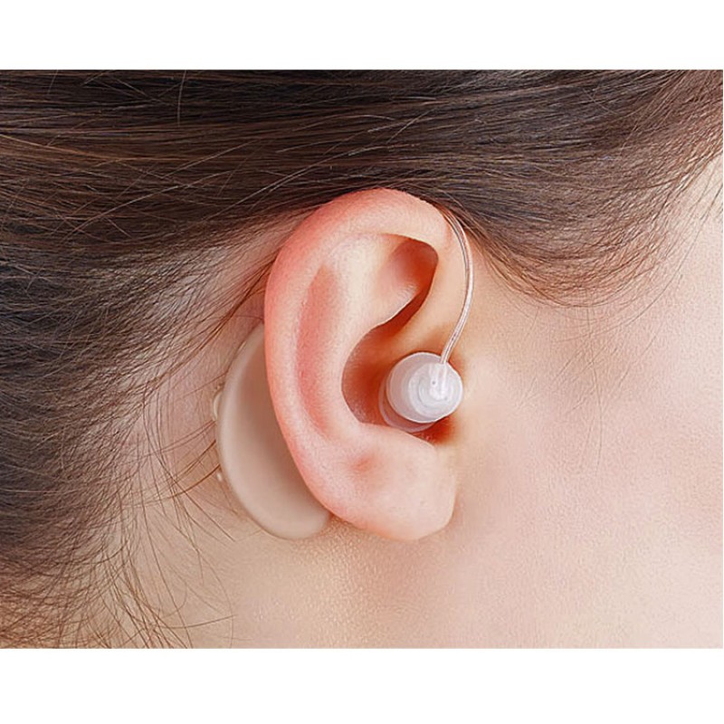 USB Hearing Aid Factory - High Value 2022 USB Rechargeable Ear Amplifier BTE Hearing Aid Headphone