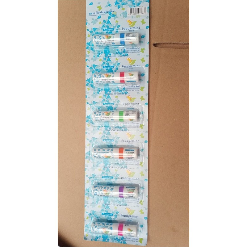Nasal Inhaler Factory - Hot Seller Poy Sian Mint Refreshing Anti Fatigue Aspirator 6 Pack