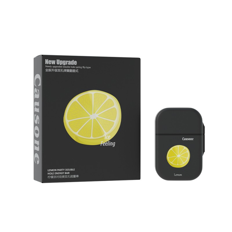 Energy Bar Factory - Trending Flip-Top Energy Bar Premium 6 Fruit Flavors Replaceable Core