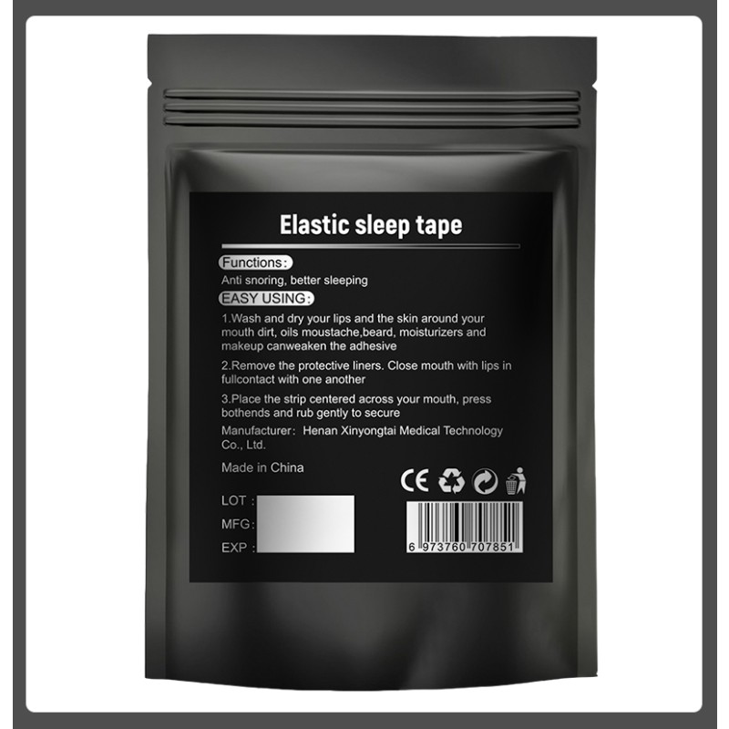 Breathing Tape Manufacturer - 2025 OEM ODM Elastic Mouth Tape for Right Breathing in Sleep