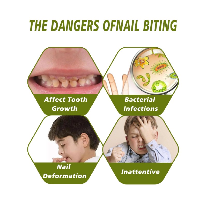 Anti-Nail Biting Supplier - Hot Trending NATURAL INGREDIENTS Child-Safe Bitter Treatment