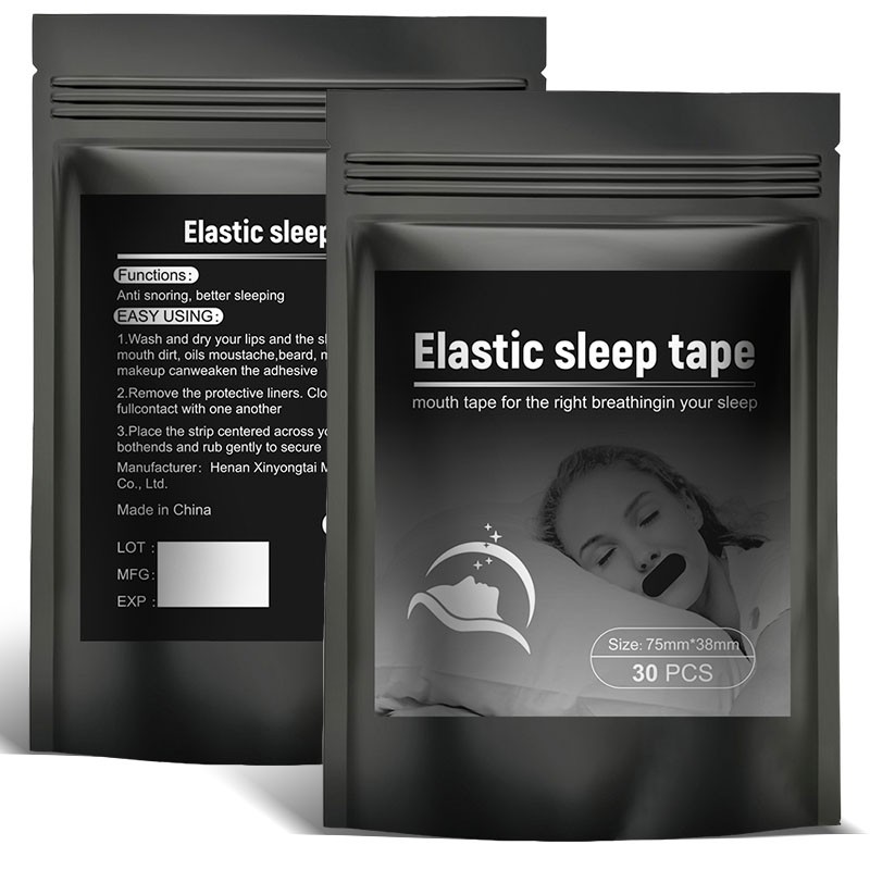 Mouth Tape Manufacturer - Elastic Mouth Tape for Good Sleep Anti Snoring Easy Breath OEM ODM