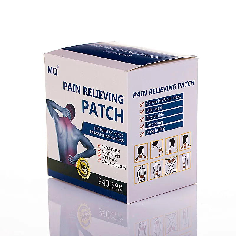Pain Relief Patch Supplier - Fast Relief Backache Neck Shoulder Joint Pain 240 Patches/Box