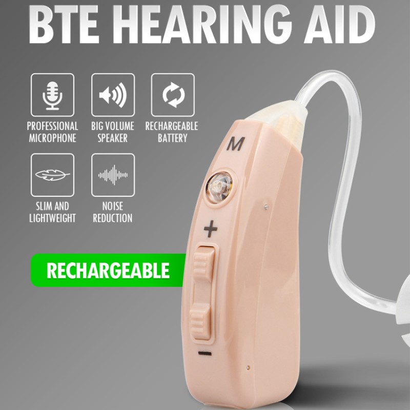 Digital Hearing Aid Manufacturer - Hot Sell Internal Rechargeable Invisible Digital Hearing Aid
