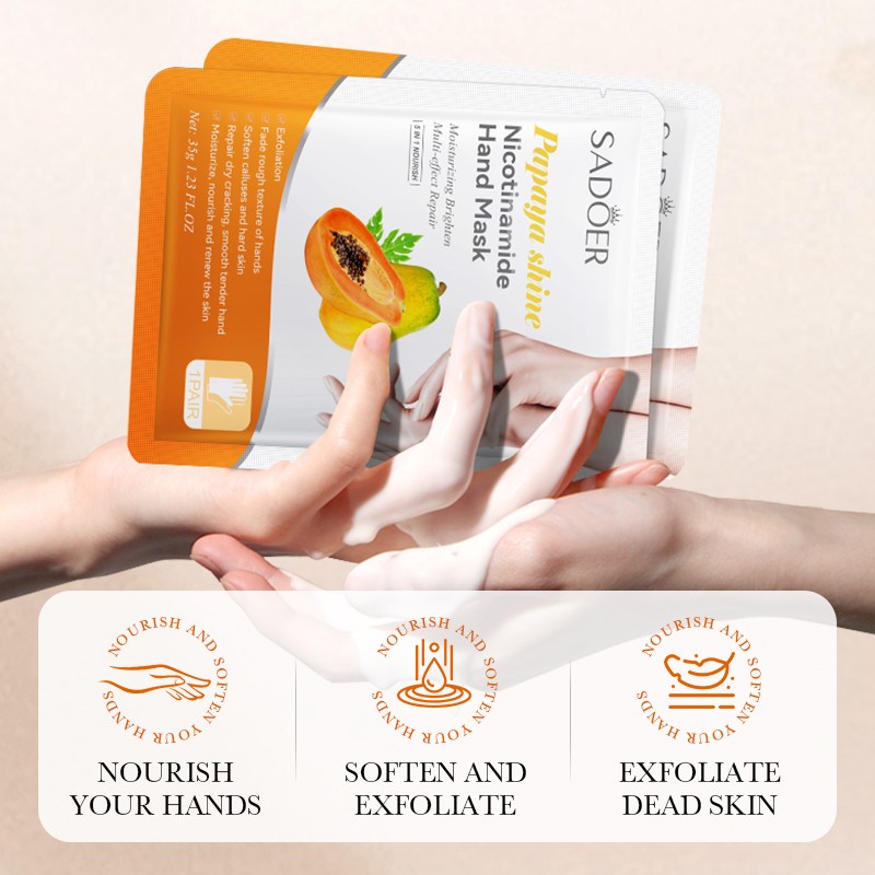 Hand Care Mask Factory - Wholesale Goat Milk Niacinamide Moisturizing
