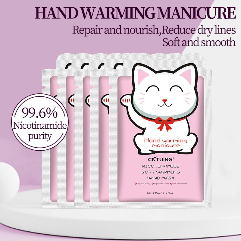 Organic Hand Mask Factory - Nicotinamide Hydrating Peel-Off