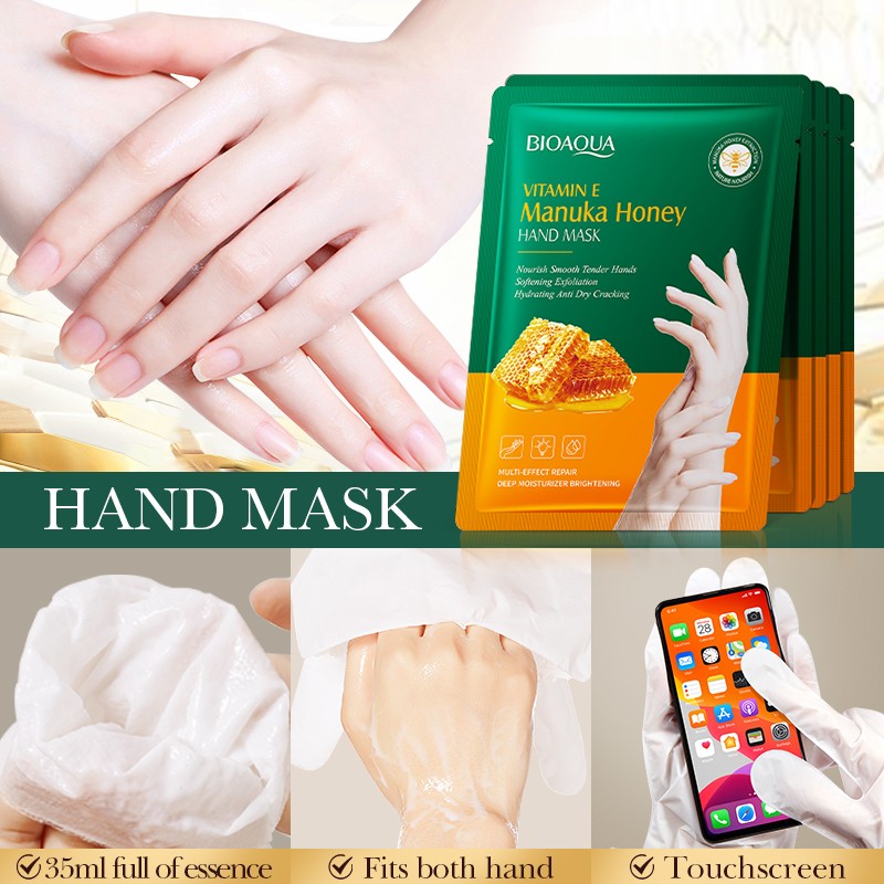 Hand Glove Mask Factory - Milk Honey Peel-Off Essential Wholesale