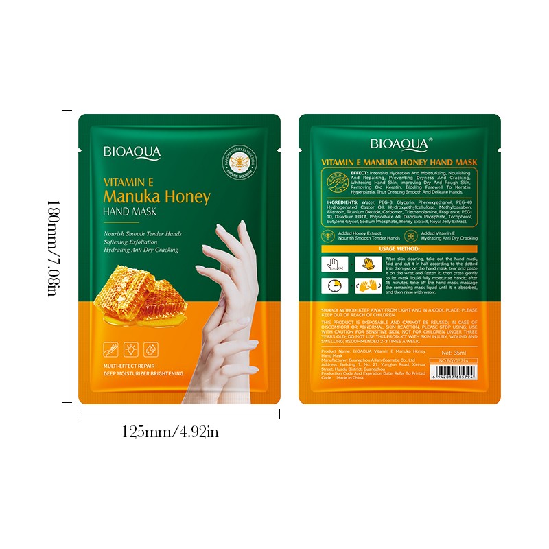 Hand Glove Mask Factory - Milk Honey Peel-Off Essential Wholesale