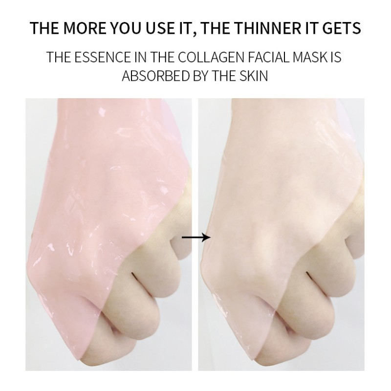 Collagen Face Mask Manufacturer - Wholesale 30Pcs Gel Mask Shrink