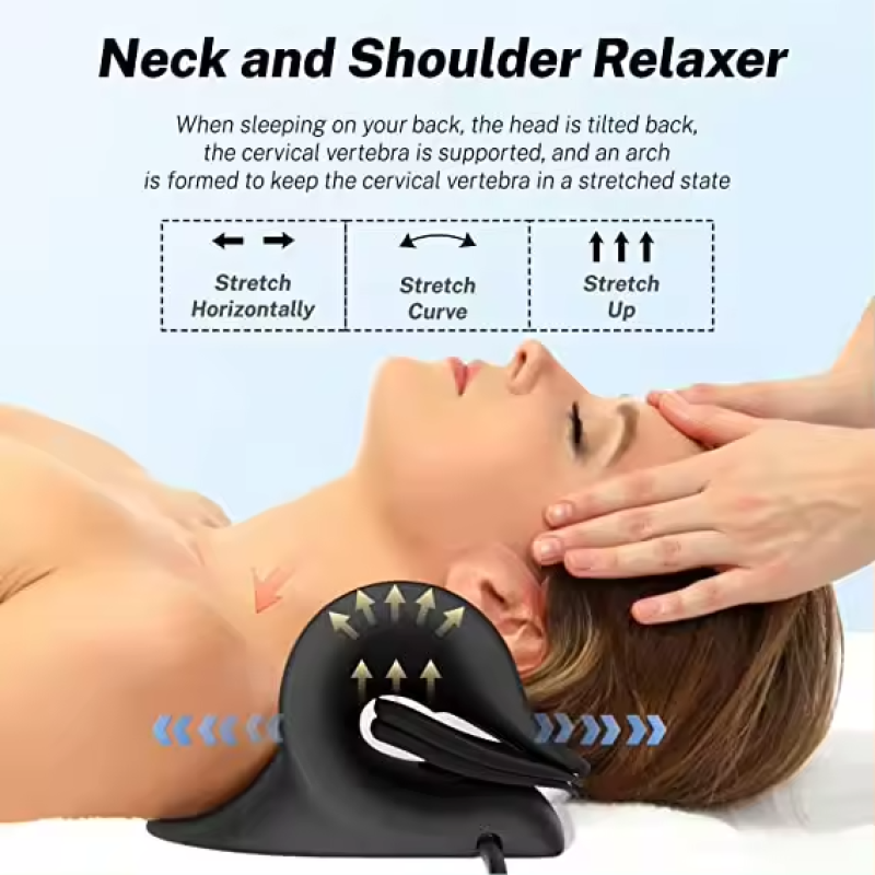 Neck Stretcher Manufacturer - Hot Sale C-Curve Physical Therapy Cervical Massage Pillow