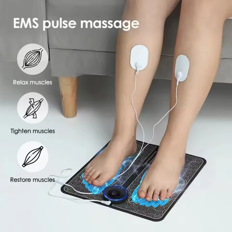 Foot Massager Mat Supplier - High Quality EMS Electric Healthcare Relaxation Massager