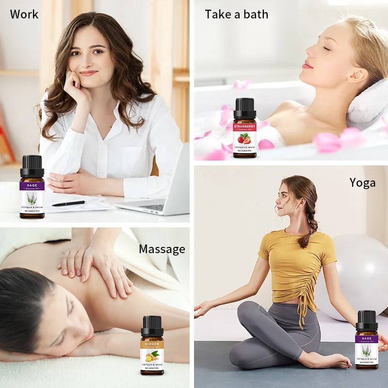 Winter Oil Set Manufacturer - 6-Piece Winter Essential Oil Perfume Set for Home Comfort Aroma