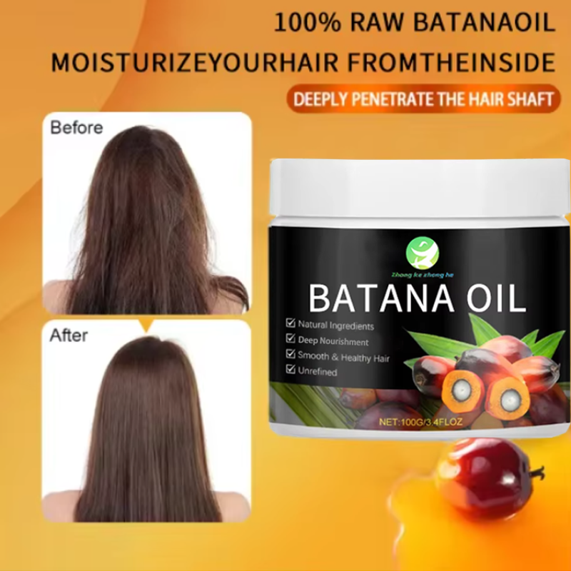 Hair Growth Oil Manufacturer - Batana Organic Refreshing Coconut Argan Herbal Hair Growth Oil Scalp