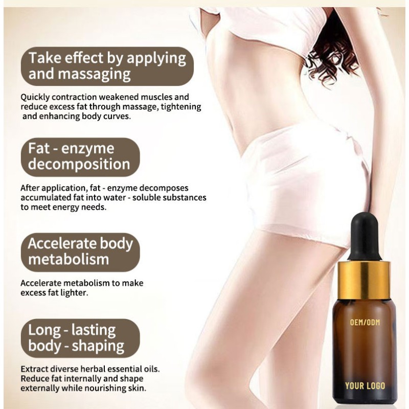 Anti-Cellulite Oil Factory - Wholesale 30ml Anti-Cellulite Massage Oil Belly Tummy Tightening Serum