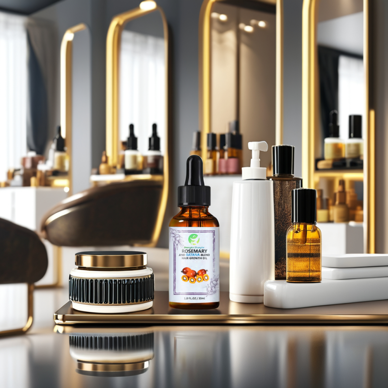 Hair Care Oil Supplier - Private Label Natural Organic Hair Growth Oil Scalp Care Loss Batana Smoothing