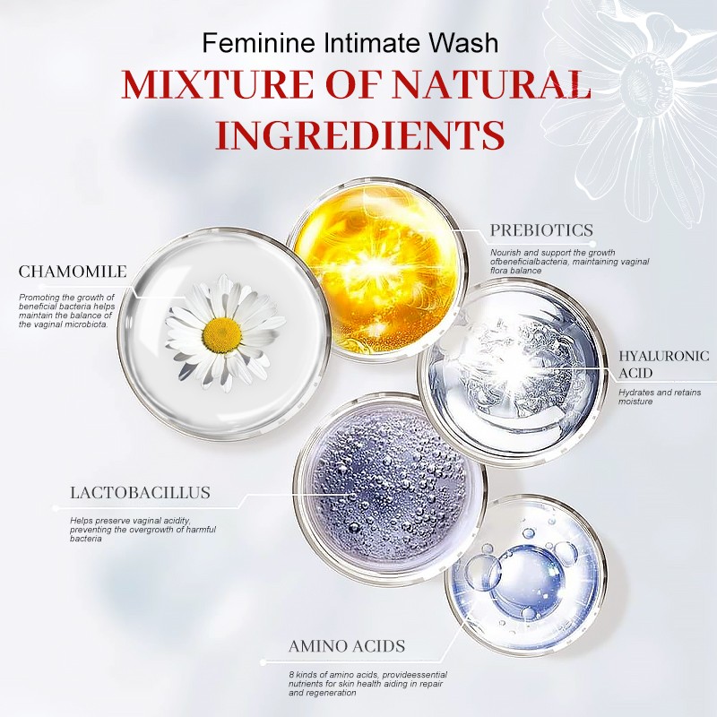 Foaming Cleanser Supplier - Private Label pH Balanced Foaming Cleanser Women's Vaginal Hygiene