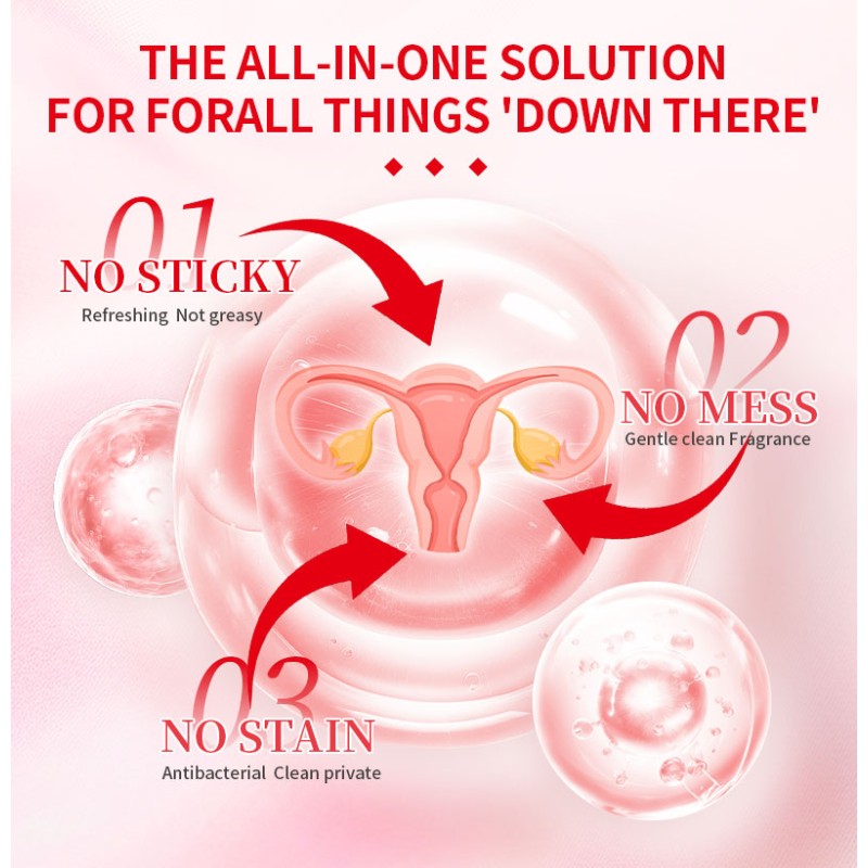 Vaginal Hygiene Wash Manufacturer - Organic Yoni Foam Wash for Itching Relief Private Label