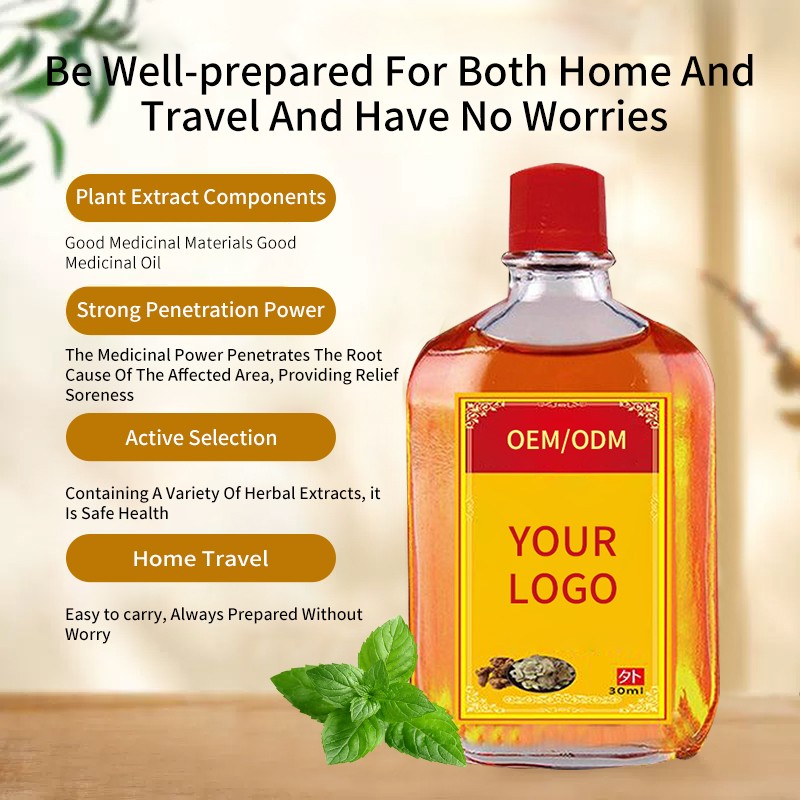 Herbal Oil Manufacturer - Chinese Herbal Medicated Oil for Arthritis Joint Pain Relief Therapy