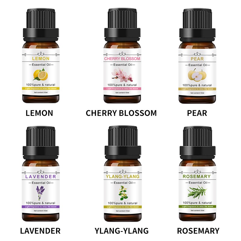 Essential Oil Kit Factory - Autumn Essential Oil Kit Pure Lavender Pear Lemon Cherry Blossom Mint