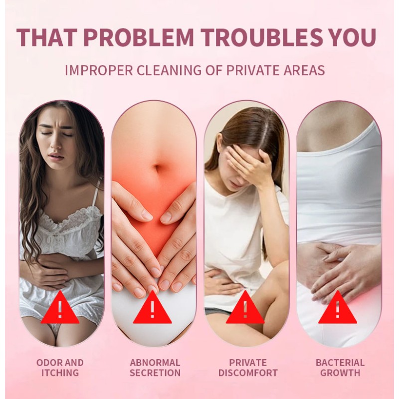 Feminine Wash Supplier - Private Label pH Balancing Foaming Gel with Boric Acid Vaginal Hygiene