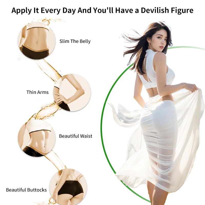 Anti-Cellulite Oil Factory - OEM Private Label Anti-Cellulite Belly Slimming Massage Oil 50ml