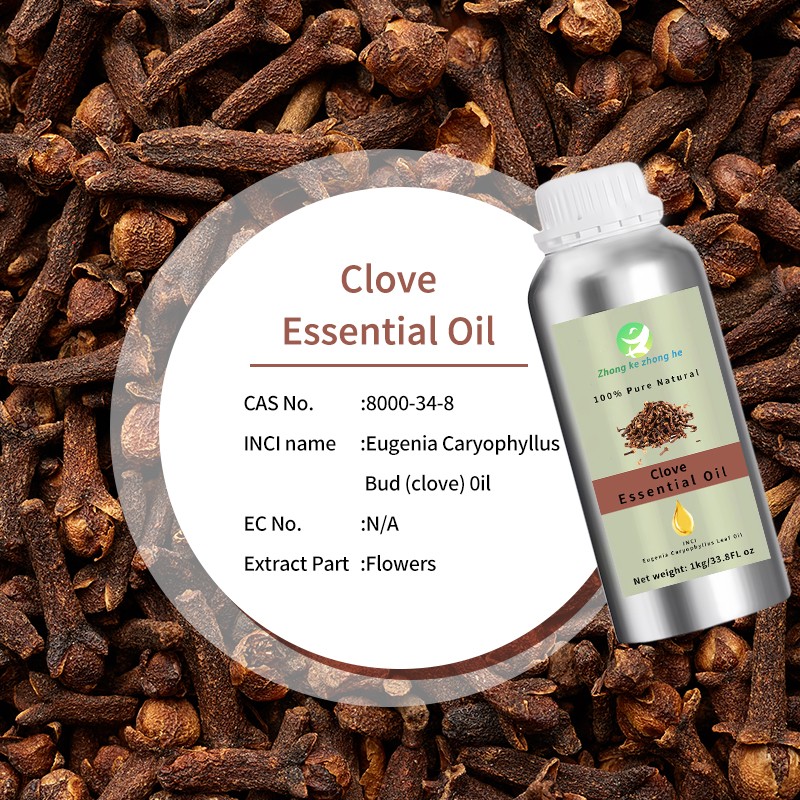 Clove Oil Manufacturer - Wholesale Pure Organic Clove Essential Oil Nature Fragrance Skin Massage OEM