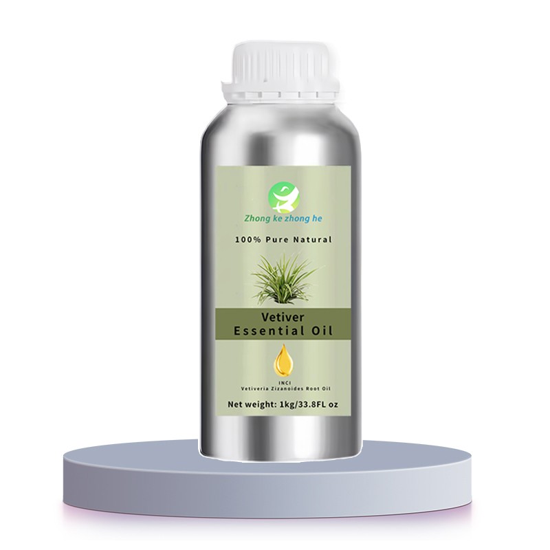 Vetiver Oil Factory - High Quality Customizable Vetiver Essential Oil Liquid Hair Care Skin Cleansing