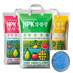 NPK 12-12-17 Compound Fertilizer 12-12-17+6S+1Zn in Stock