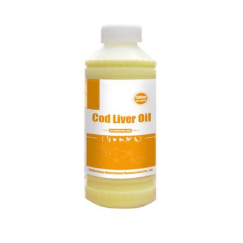 Cod Liver Oil Liquid Increases Egg Production Multiple Vitamins VA VD VE