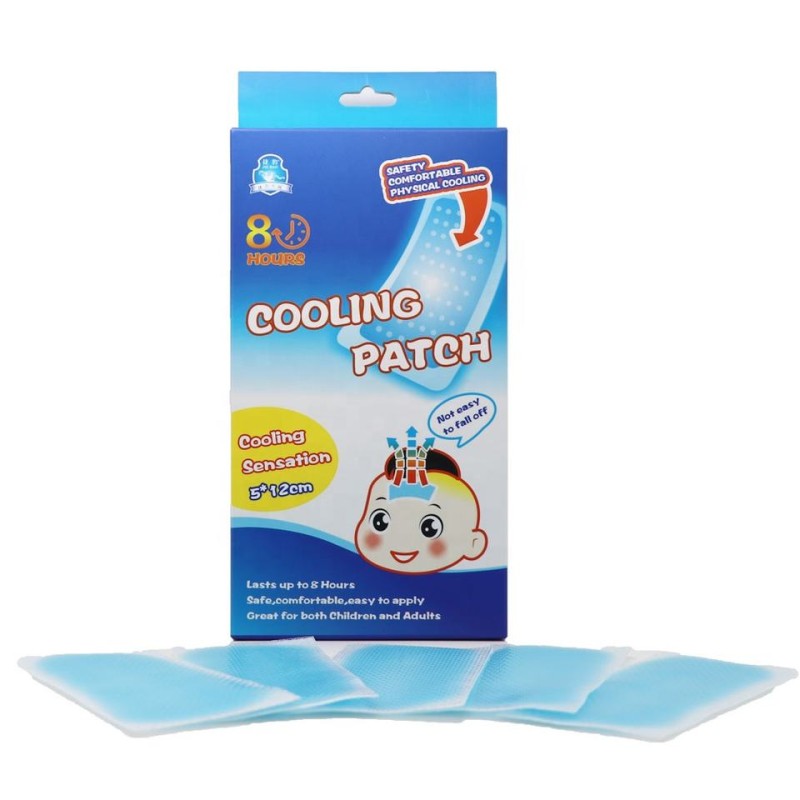 Cooling Gel Pads Supplier - Effective Head Cooling Gel Pads Antipyretic Patch for Fever