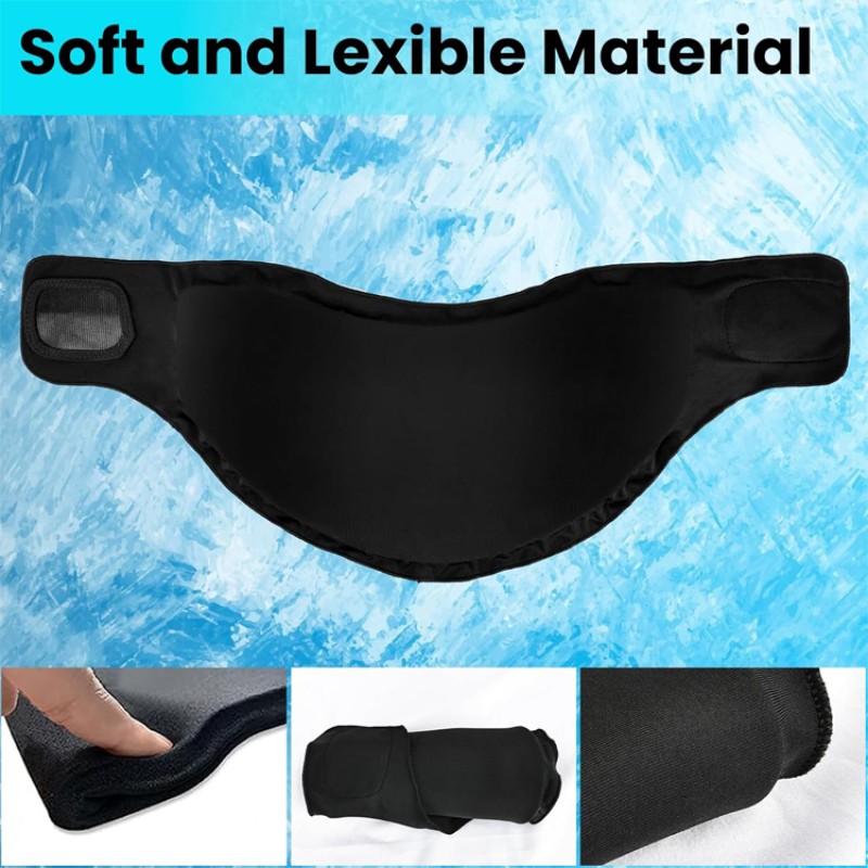 Neck Ice Pack Factory - Best Selling Custom Hot Cold Compress Reusable Gel Neck Wrap