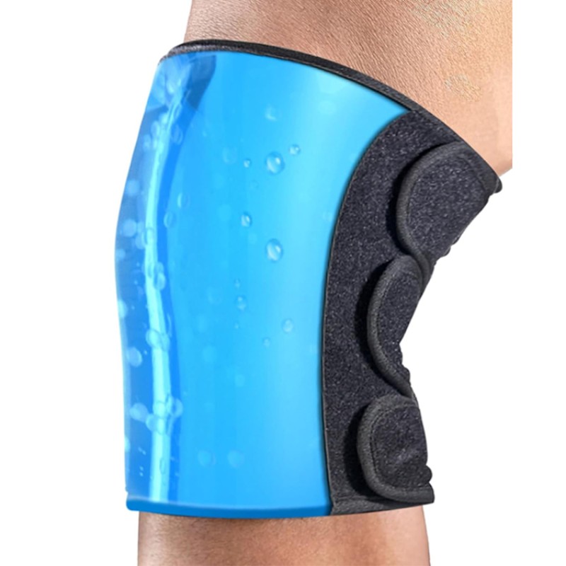 Knee Wrap Manufacturer - Custom Cold Compression Reusable Knee Ice Pack Pain Relief