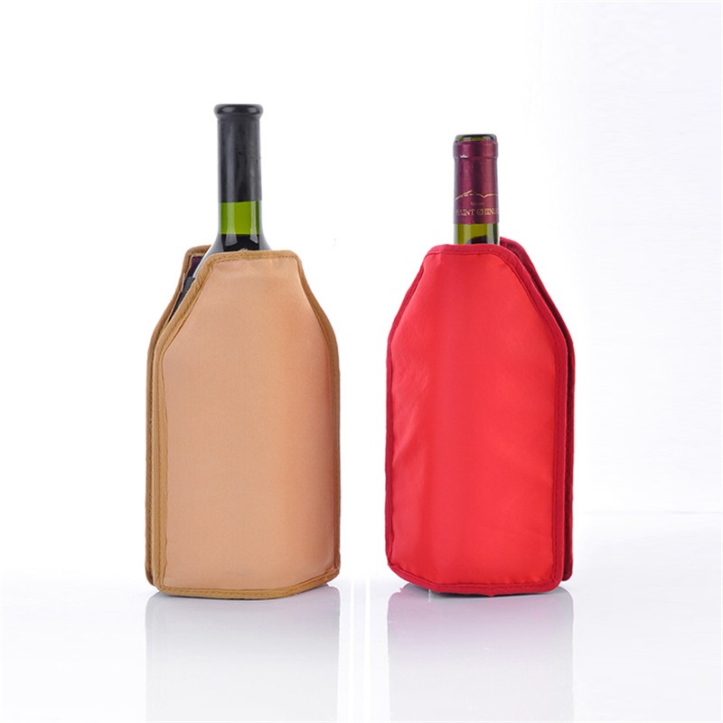 Wine Bottle Cooler Factory - Best Selling Custom Reusable Nylon Gel Wine Bottle Cooler