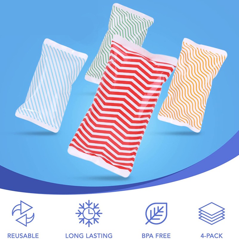 Reusable Ice Packs Supplier - Best Selling Wholesale Custom Gel Reusable Ice Packs Cooler