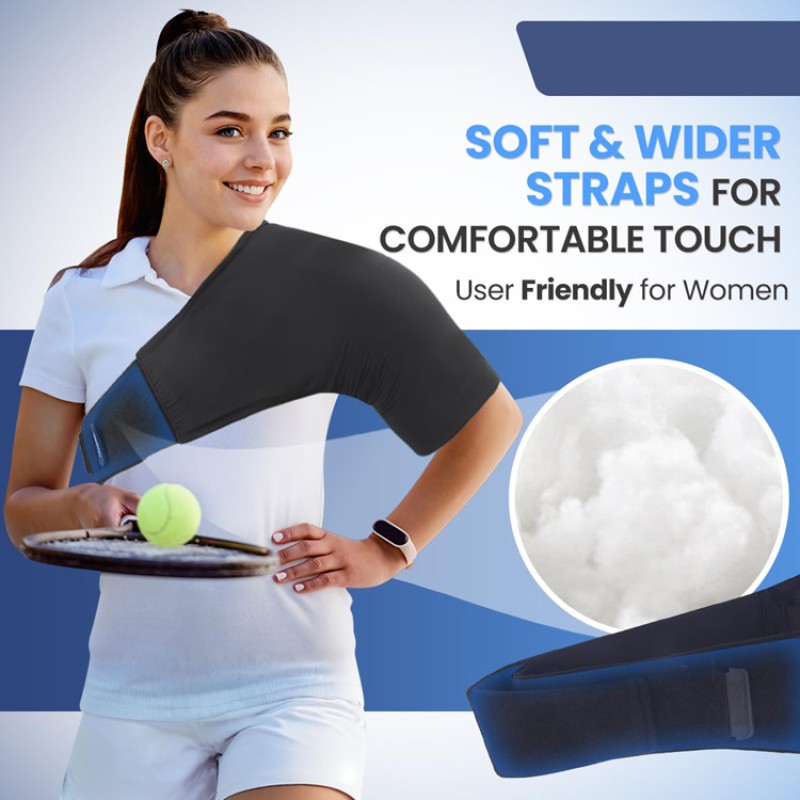 Shoulder Ice Pack Supplier - Best Selling Custom Hot Cold Compress Reusable Gel Shoulder