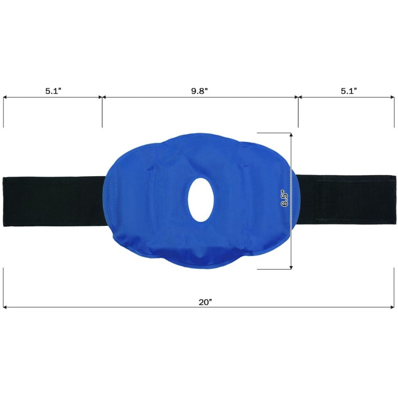 Cooling Pack Manufacturer - Polyester Fabric Rectangle Cooling Pack Reusable Gel Ice Pack